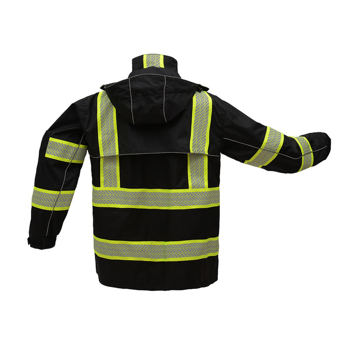 GSS Safety Onyx Class 3 Rip-stop Rain Coat - Ironworkergear
