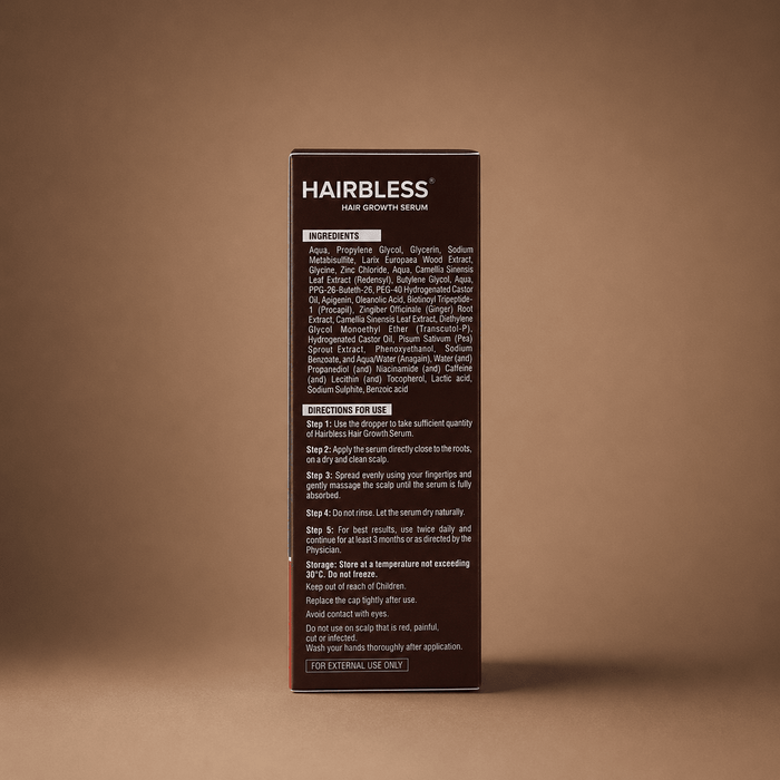 Hairbless Hair Growth Serum - Cosmosentials