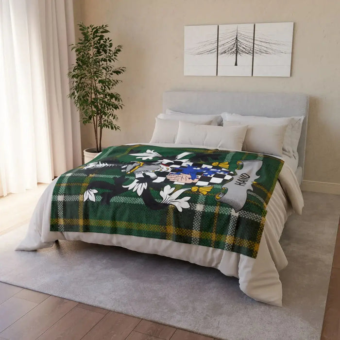 Cozy Green Tartan Plaid Blanket for Enhanced Comfort