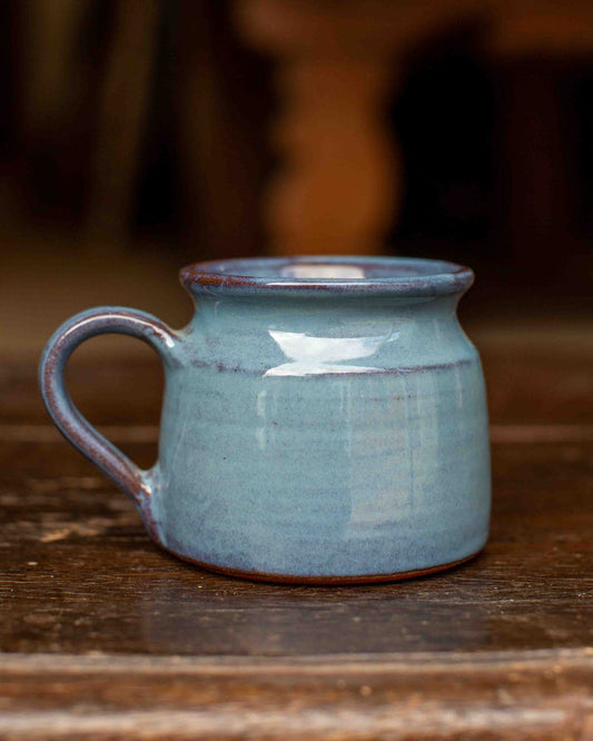 Handmade Blue Mug Nepal - Precious Sparkle