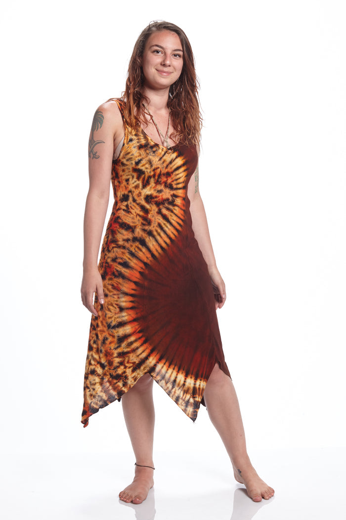 Hanky Tank Burn Orange Yin