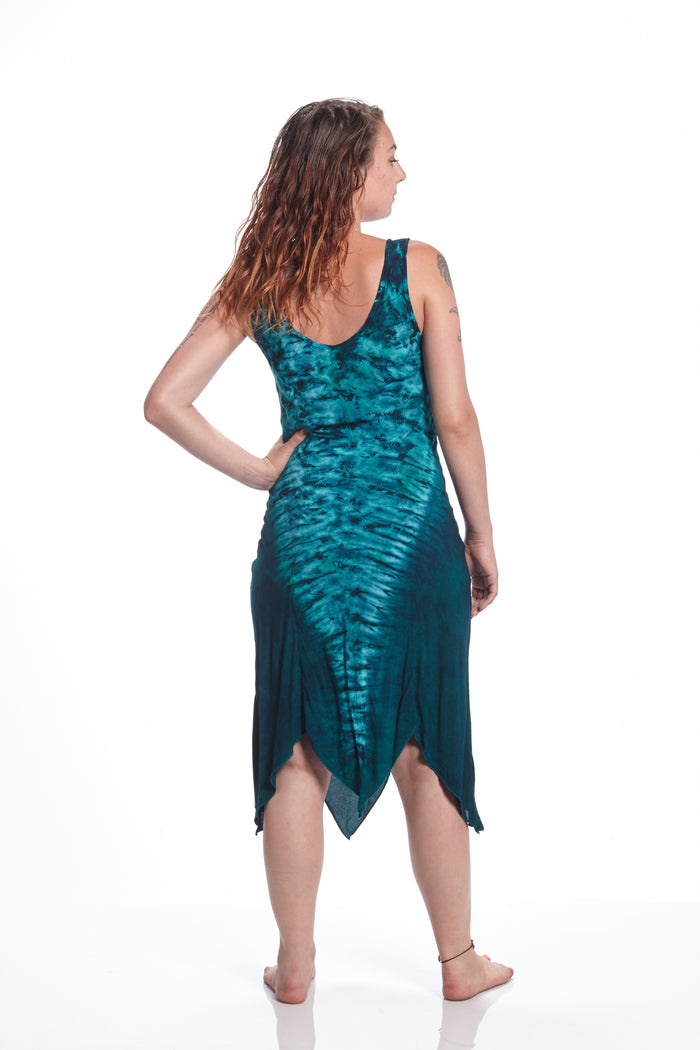 Hanky Tank Teal V-Down