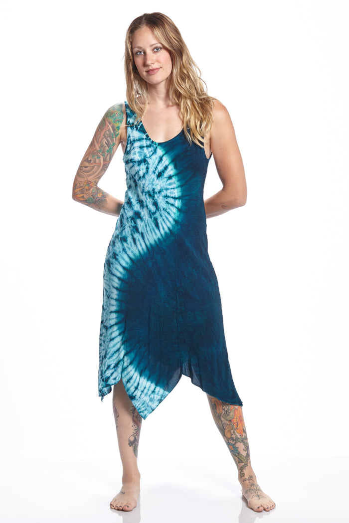 Hanky Tank Teal Yin