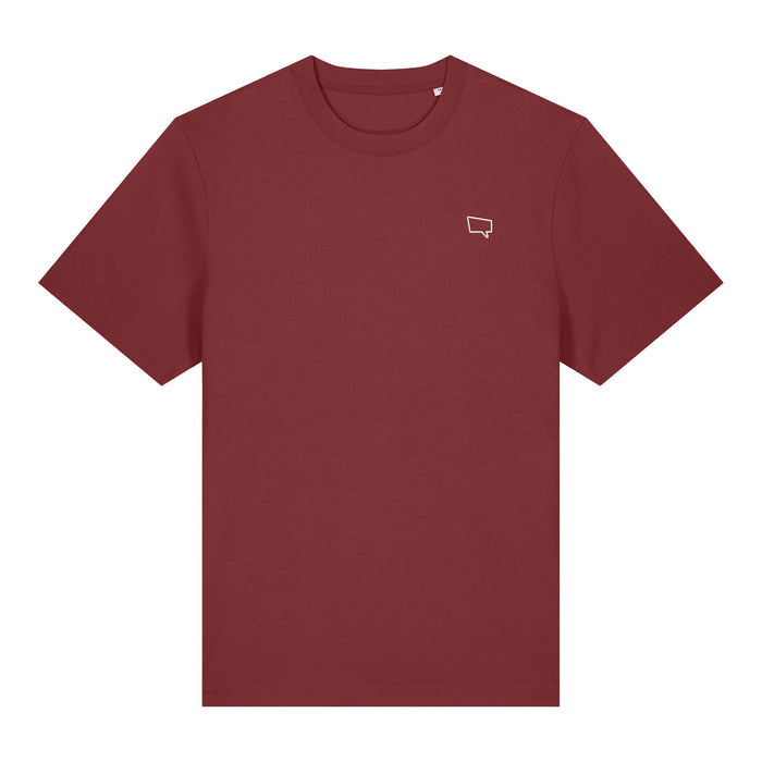 XS / Red Earth Tee / White Logo