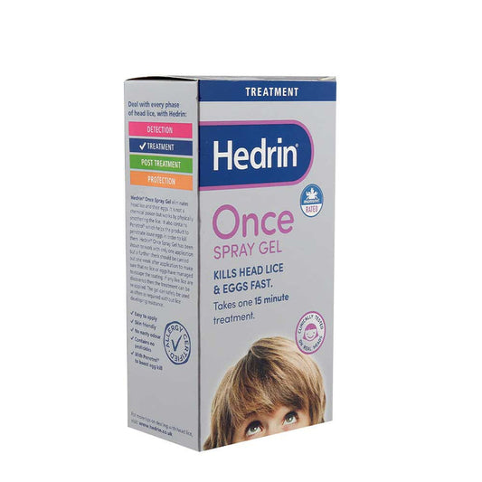 Hedrin Once Spray Gel 60 Ml
