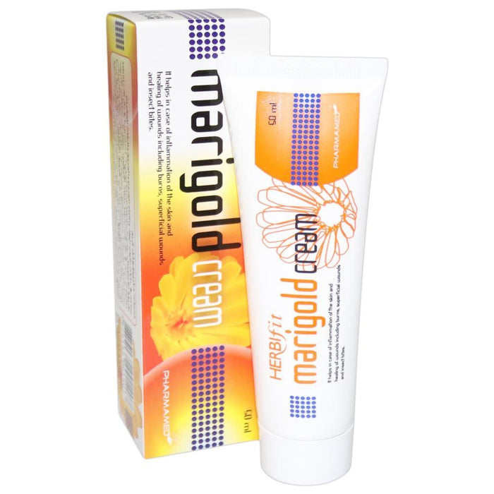 Herbifit Marigold Wound Care Cream, 50ml - Makkah Pharmacy