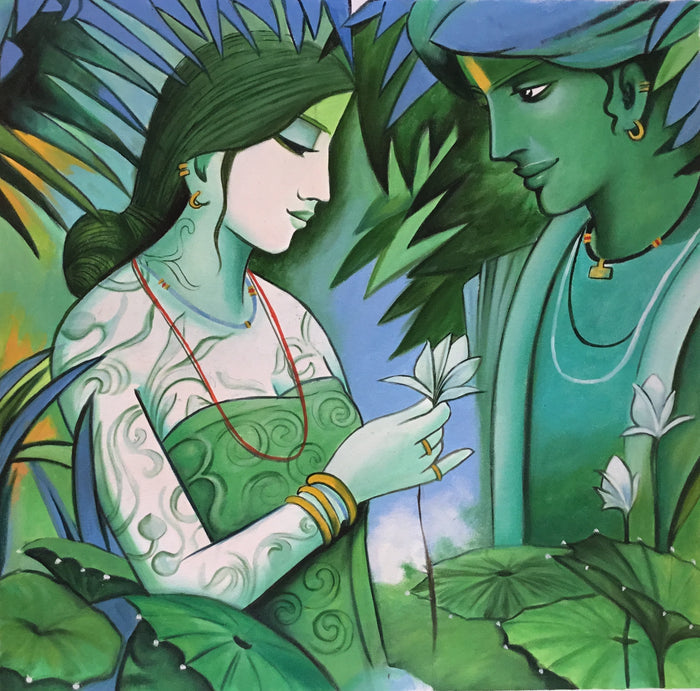 Radha Krishn Art