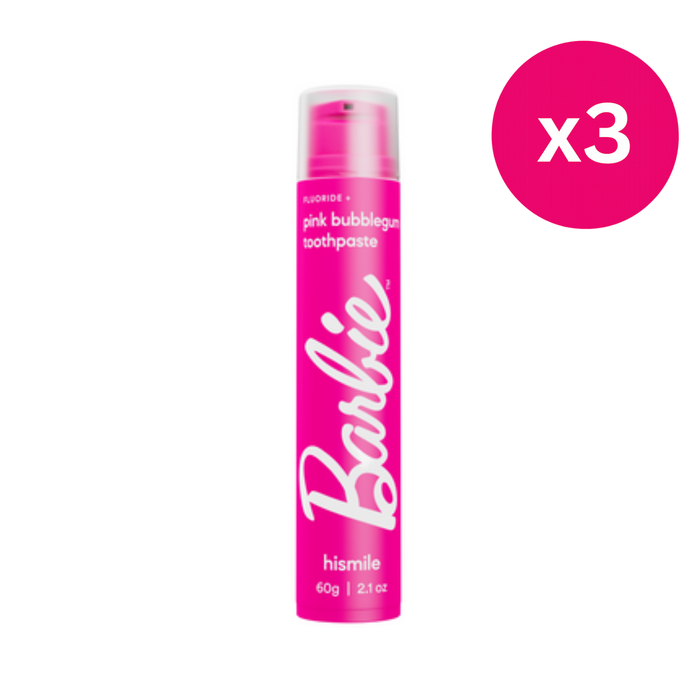 Hismile Barbie Pink Bubblegum Toothpaste
