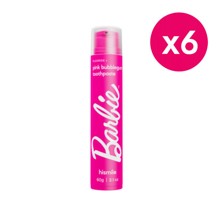 Hismile Barbie Pink Bubblegum Toothpaste