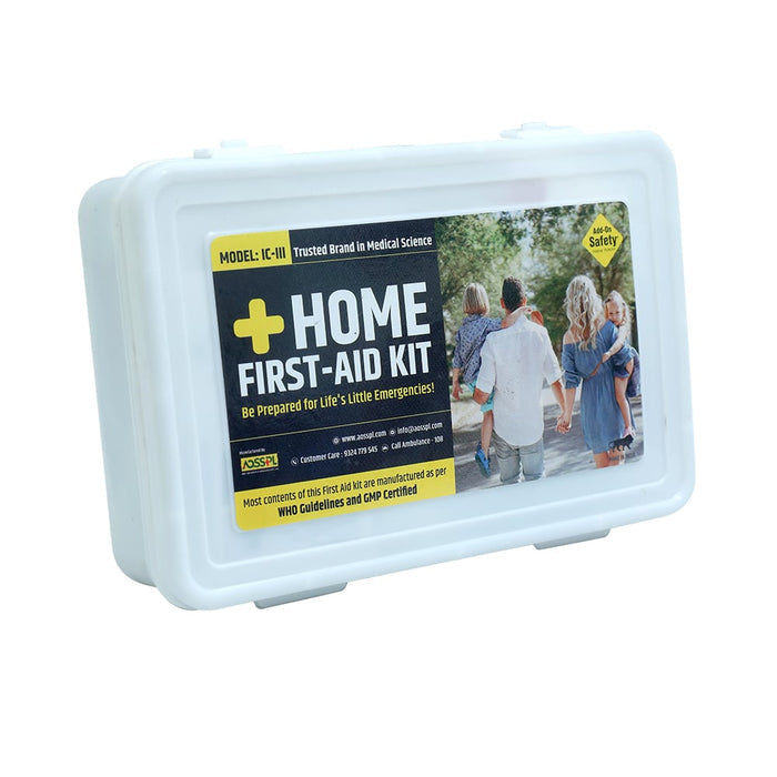 HOME AID KIT – IC-III Upgraded First Aid Kit for Home & Personal Care
