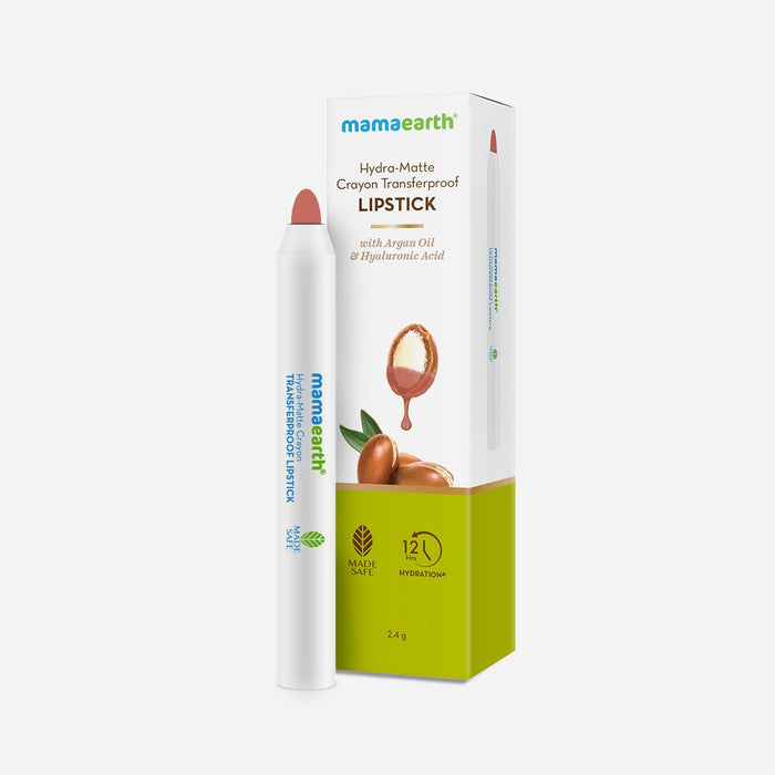 Hydra-Matte Crayon Transferproof Lipstick - 2.4 g - Cafe Latte Nude