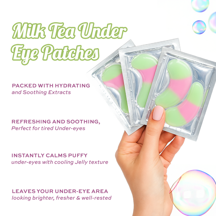 I Heart Revolution Bubble Tea Honeydew Milk Tea Undereye Patches