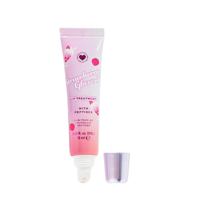 I Heart Revolution Strawberry Glaze Peptide Lip Balm