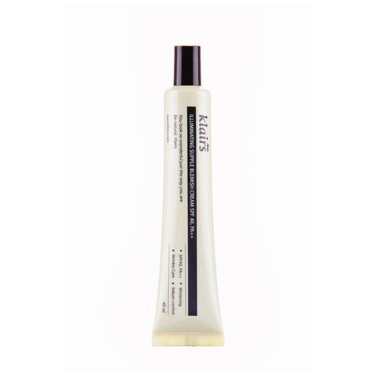 KLAIRS Illuminating Supple Blemish Cream SPF 40, PA++ Nudie Glow Best Korean Beauty Australia