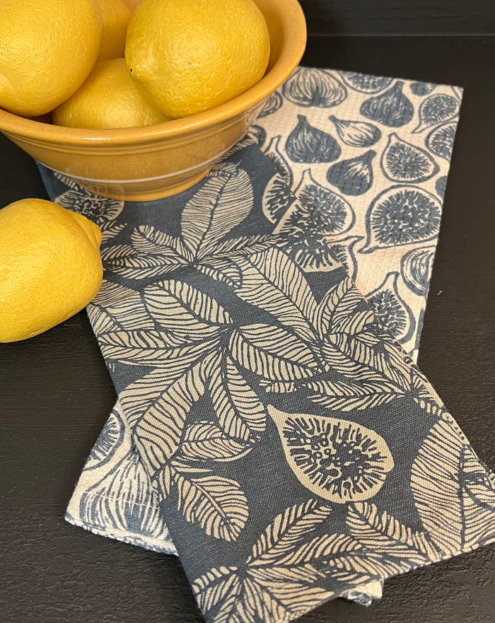 RAH-03B Slate Fig Dish Towels - Set of 2