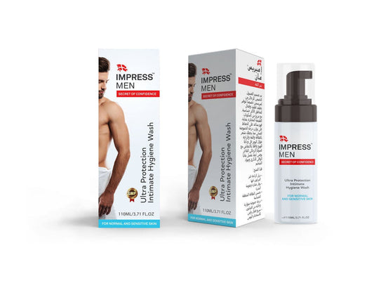 Impress Men Intimate Wash, 110ml - Makkah Pharmacy