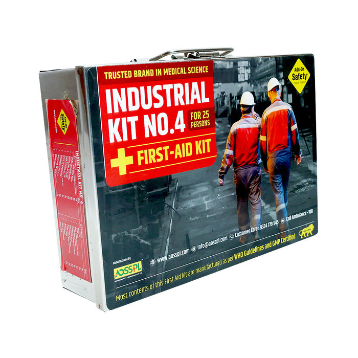 INDUSTRIAL FIRST AID KIT NO. 4 Comprehensive Emergency Medical Solution for Industrial Use