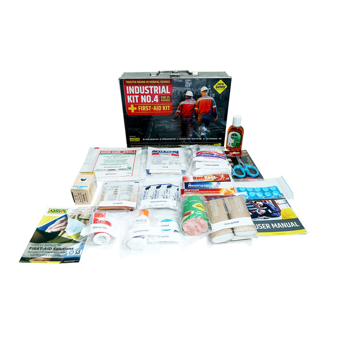 INDUSTRIAL FIRST AID KIT NO. 4 Comprehensive Emergency Medical Solution for Industrial Use
