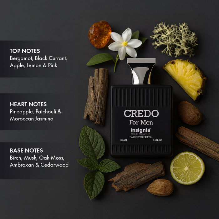 INSIGNIA CREDO Pour Homme Eau De Toilette 100ml