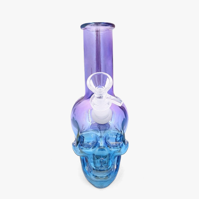Iridescent Skull Bong