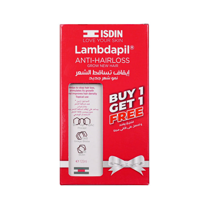 ISDIN Anti Hair Loss Grow New Hair Lotion Spray( 1+1)BUY 1 GET 1 FREE - Makkah Pharmacy