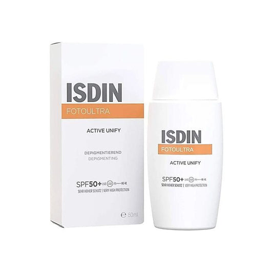Isdin Foto Ultra Active Unify Fusion Fluid SPF 50+ - Makkah Pharmacy