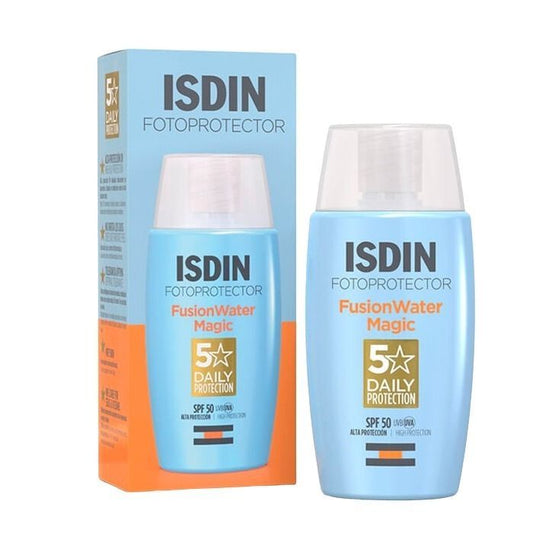 Isdin Fotoprotector Hypoallergenic & Water-Resistant Fusion Sunscreen for Sensitive Skin SPF50+, 50ml - Makkah Pharmacy