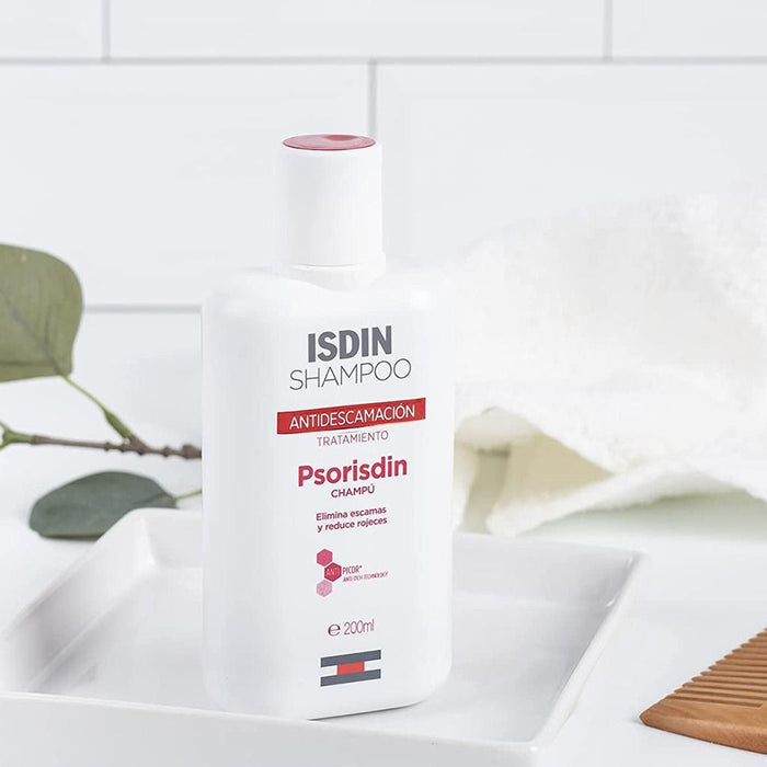 Isdin Shampoo Anti Desquamative Treatment Psorisdin, 200ml - Makkah Pharmacy