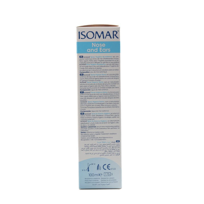 Isomar Nose And Ears Daily Hygiene Spray 100 ML - Makkah Pharmacy