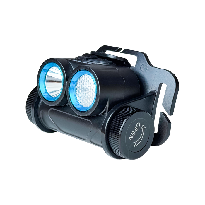 Jarsh ATEX Light Headlamp Intrinsically Safe LED Explosion-Proof Industrial Headlamp (Model: JHWL-ATEX) - IP68 Waterproof Hazard Zone Dual-Light Engine