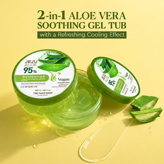 Jeju Aloe Fresh Soothing Gel 300ml