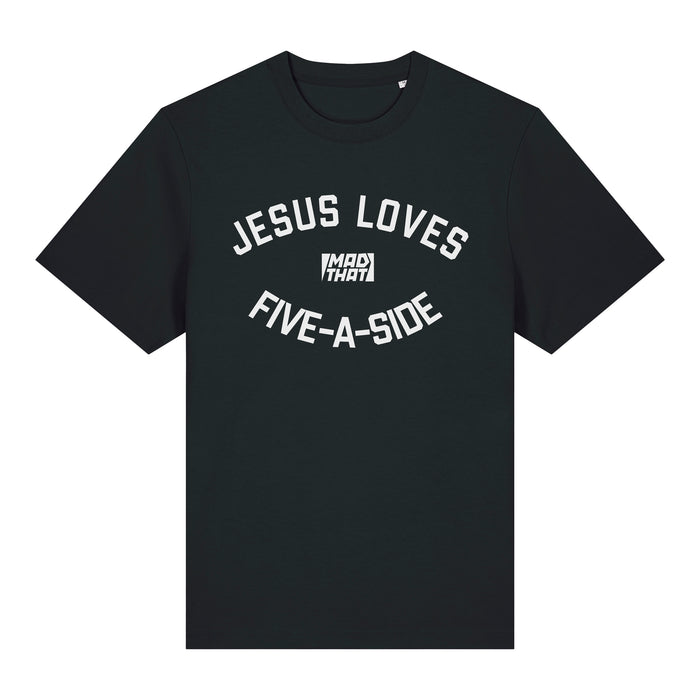 Jesus Loves Five-A-Side Tee