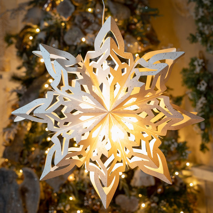 JUMBO PAPER SNOWFLAKE STAR