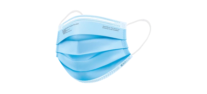 Karam RFM50 K-Air 3 Ply Melt blown Disposable Surgical Face Mask With Nose Clip (Pack of 50)