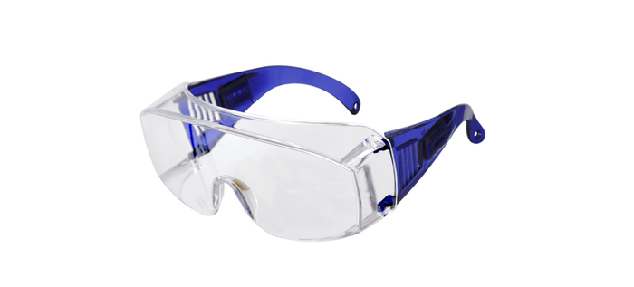 KARAM Safety Over spectacle Clear Lens goggles, ES007(CLEAR) Pack of 3