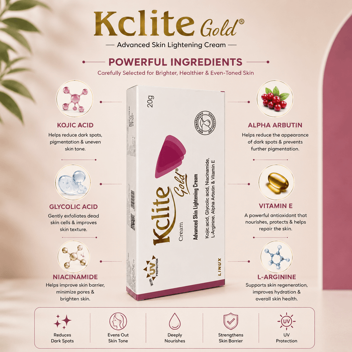 Kclite Gold Advanced Skin Lightening Cream - Cosmosentials