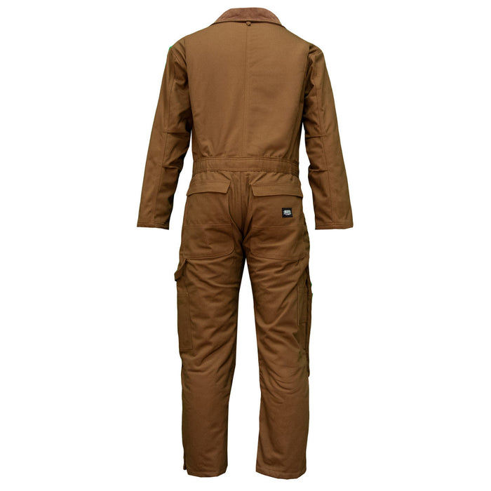 Key Polar King Saddle Brown Insulated Coveralls for Men #975.29 - Ironworkergear