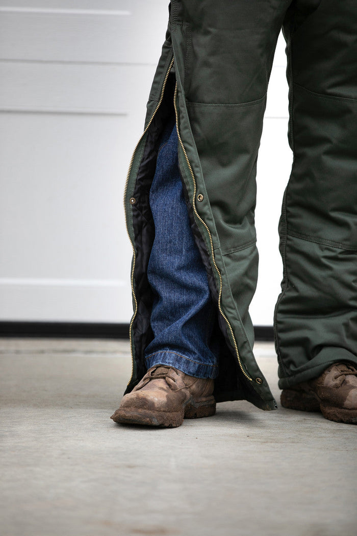 Key Polar King Saddle Brown Insulated Coveralls for Men #975.29 - Ironworkergear