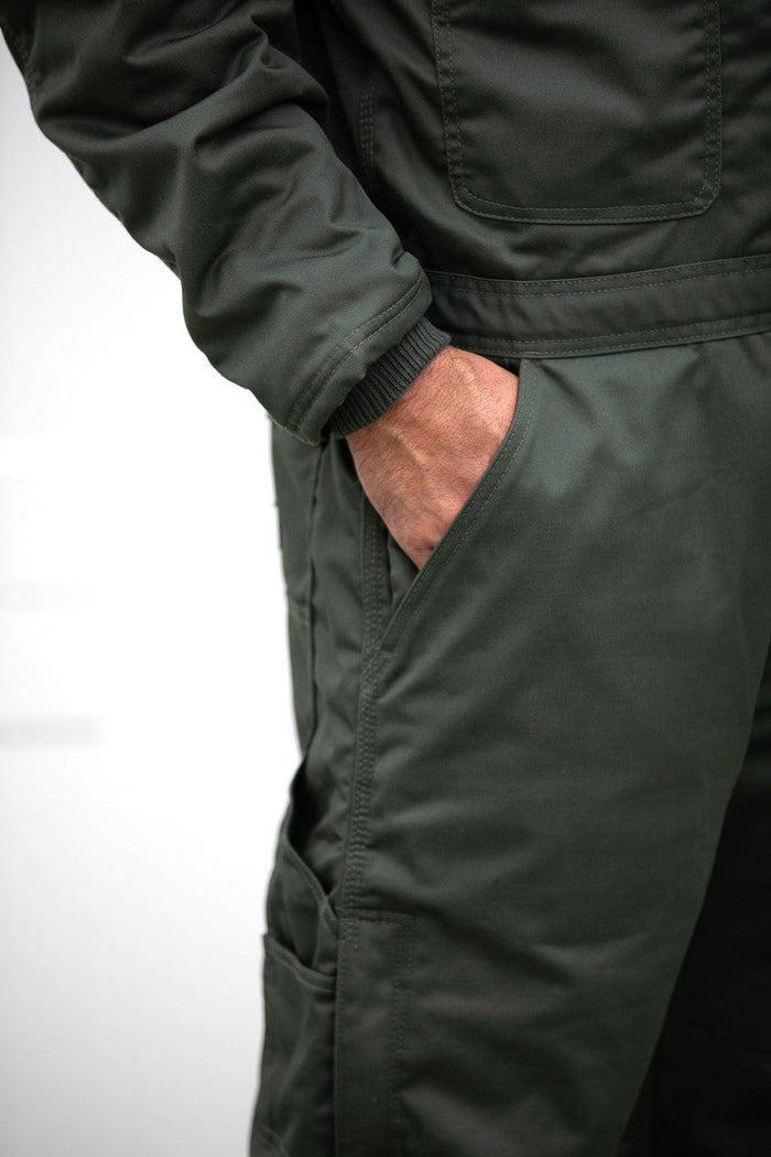 Key Polar King Saddle Brown Insulated Coveralls for Men #975.29 - Ironworkergear