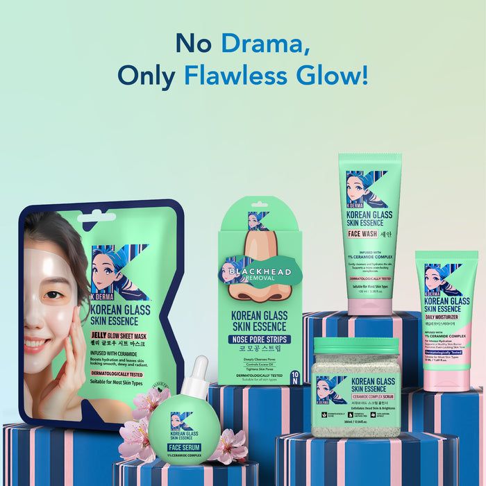 Korean Glass Skin Essence Pack of 4 Mini Jar (180ml)
