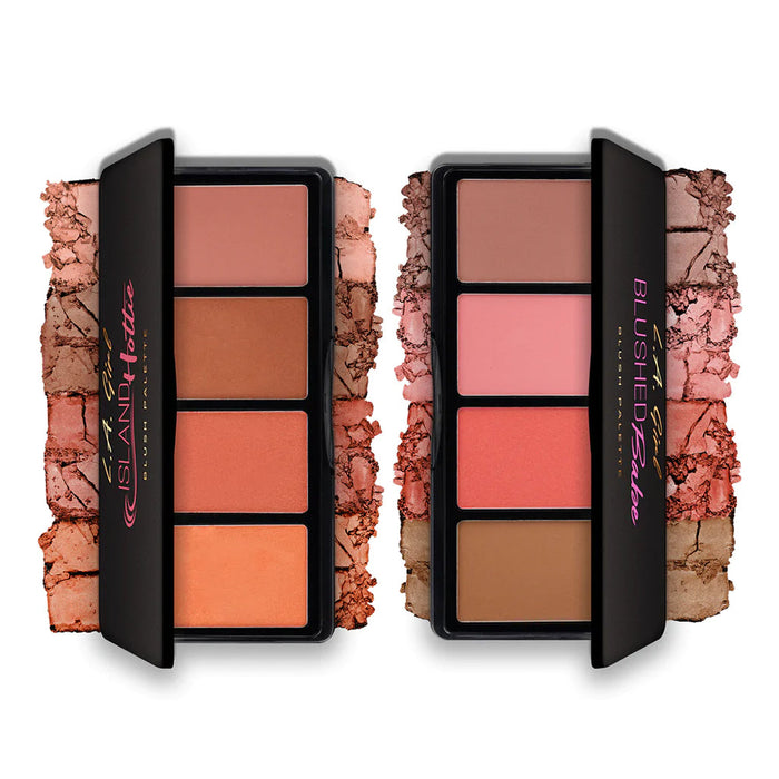 L.A. Girl Fanatic Blush Palette - Blushed Babe