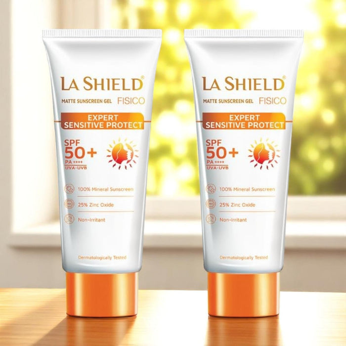 La Shield Fisico Matte Sunscreen Gel SPF 50 - Cosmosentials