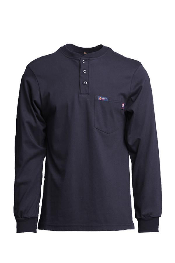 LapCo 7oz FR Henley- Discontinued - Ironworkergear