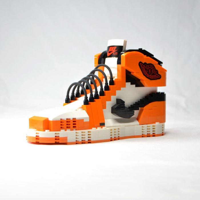 #sneaker bricks# - #hypebrickz# - #sneakergifts# #Custom Air Jordan 1 Shattered Backboard LEGO Style
