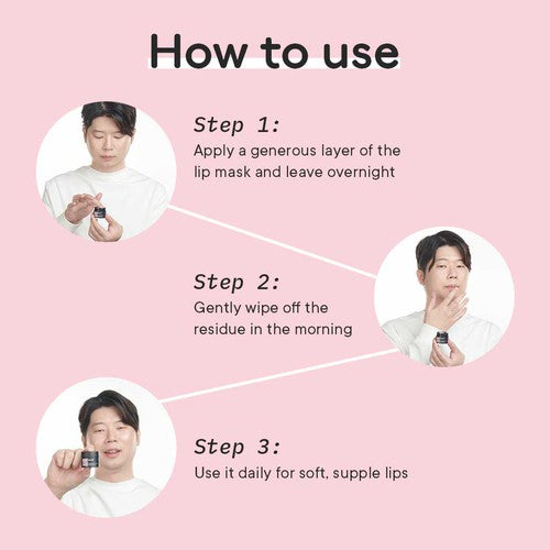 Lip Nourishing Sleeping Mask with Cherry Blossom Radiance - 15 ML