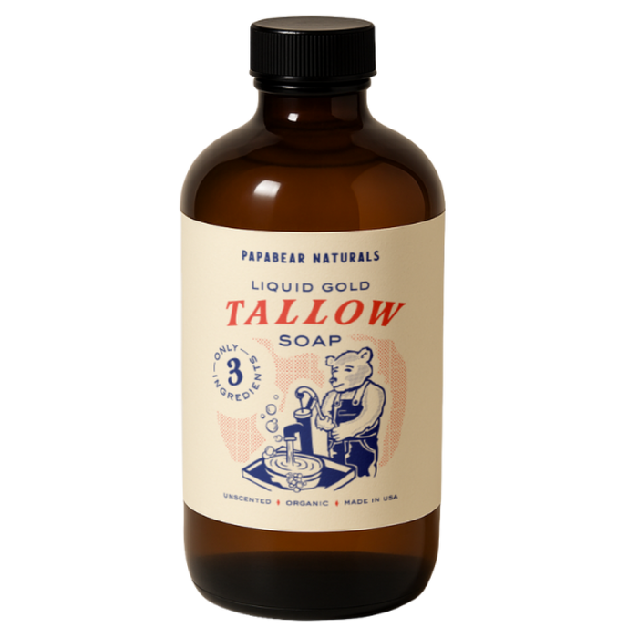 Liquid Gold Tallow Soap - 16 oz
