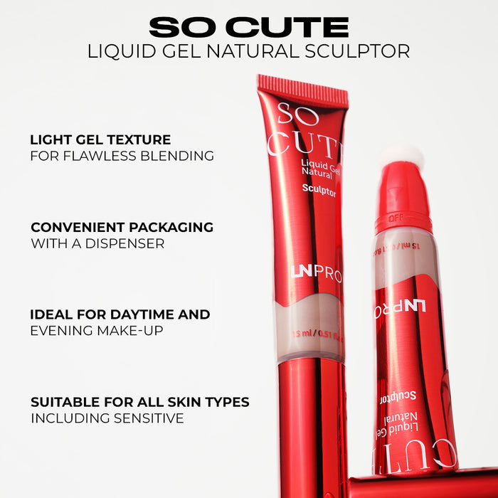 LN PRO So Cute Liquid Gel Natural Sculptor