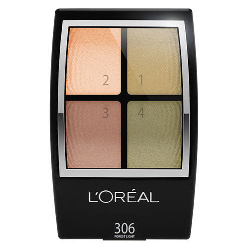 L'Oreal Wear Infinite Studio Secrets Eye Shadow Quad 306 FOREST LIGHT