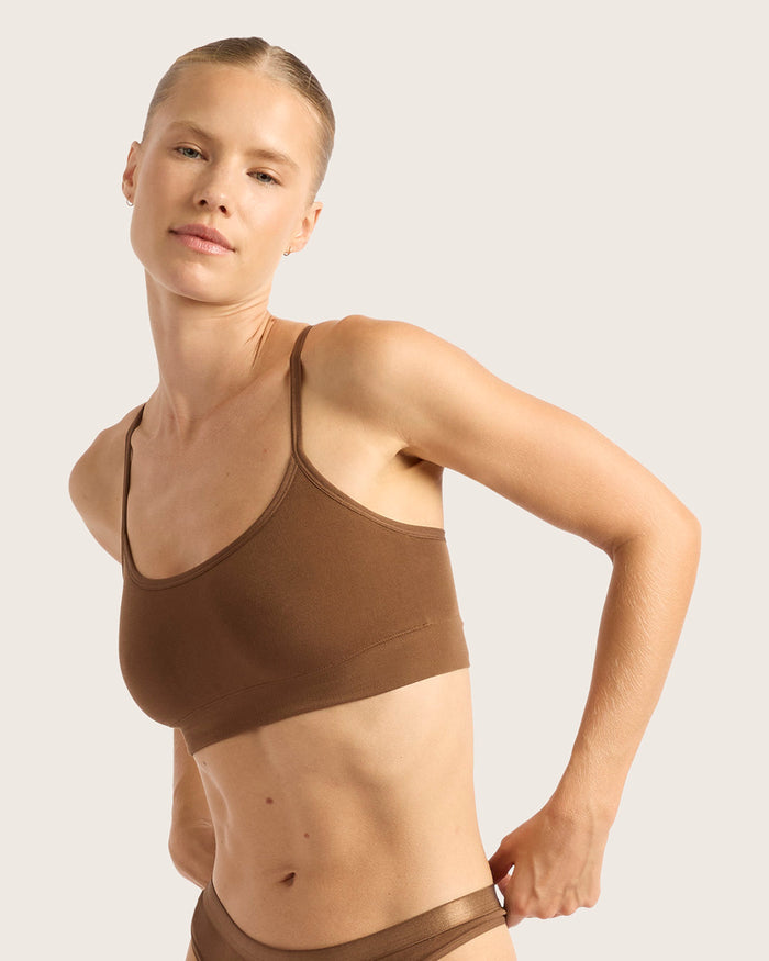LYOLYTE Racerback Bralette - Clove