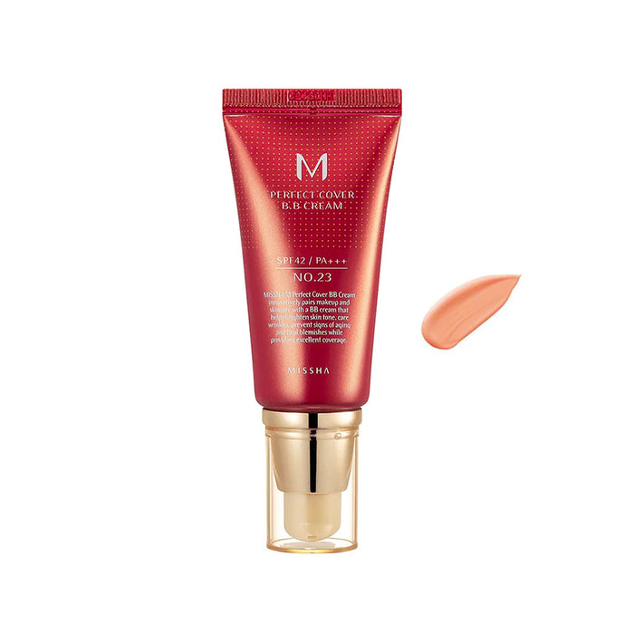 MISSHA M Perfect Cover BB Cream No.23 [Natural Beige] Nudie Glow Australia